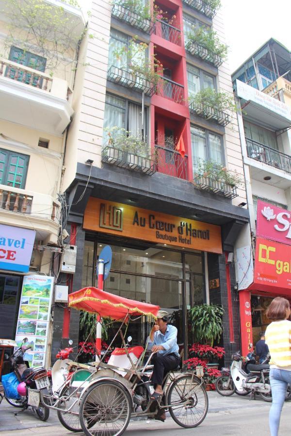 Au Coeur D'Hanoi Boutique Hotel Kültér fotó