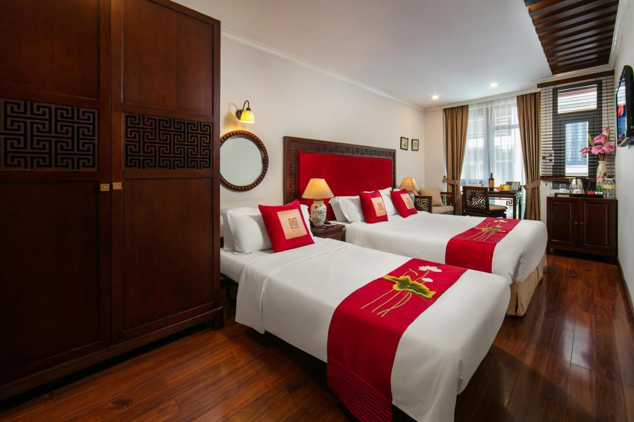 Au Coeur D'Hanoi Boutique Hotel Kültér fotó