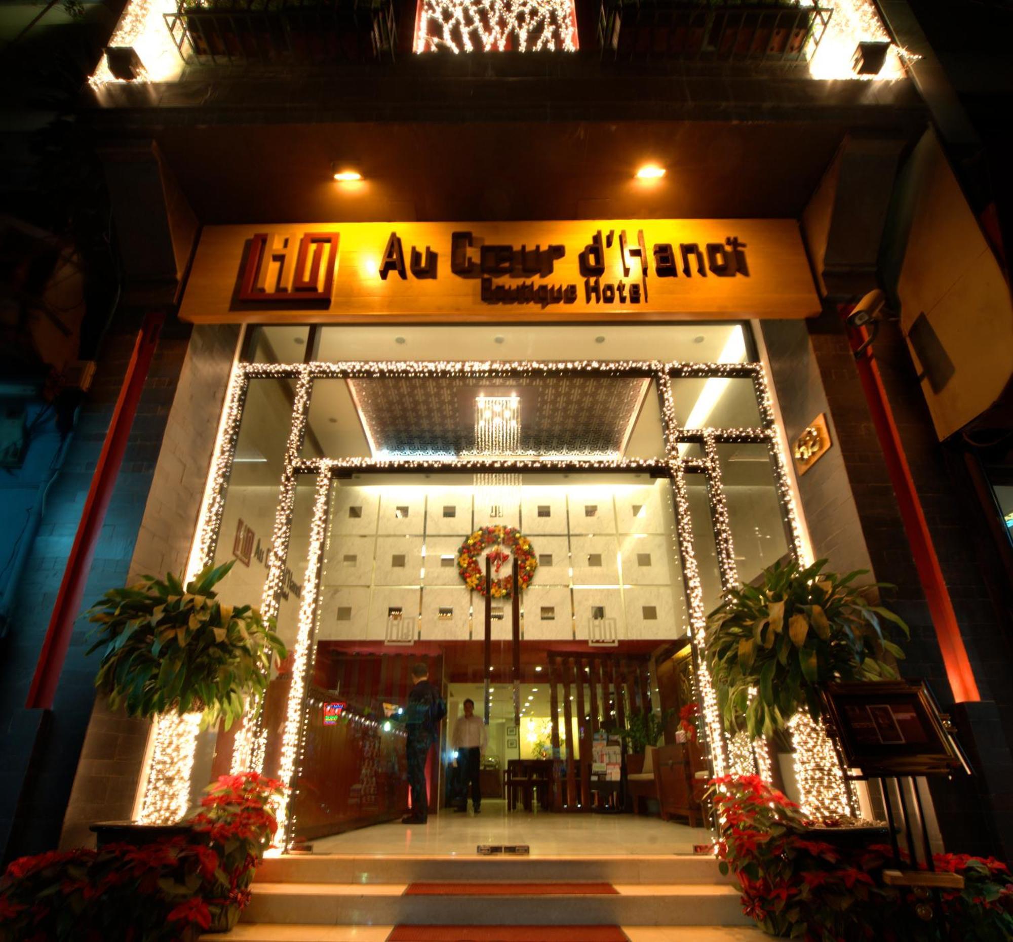 Au Coeur D'Hanoi Boutique Hotel Kültér fotó