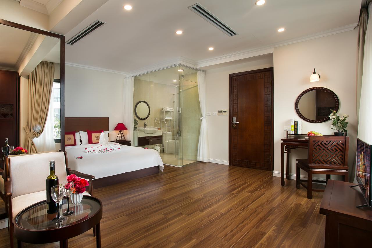 Au Coeur D'Hanoi Boutique Hotel Kültér fotó